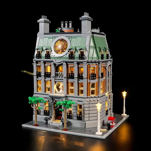 The LIGHTAILING Led Lighting Kit for Lego- 76218 Sanctum-Sanctorum Building Blocks Model - LED Light Set Compatible with Lego Model(Not Include Lego Model)
