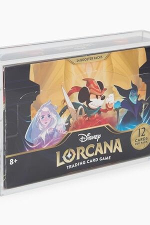 The Premium UV-Protected Clear Acrylic Display Case for Disney Lorcana TCG Chapter Booster Box