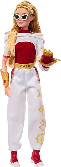 The Mattel Disney Zombies 4: Dawn of The Vampires Nova Bright Fashion Doll with Removable Outfit & 5 Accessories, Inspired by The Movie