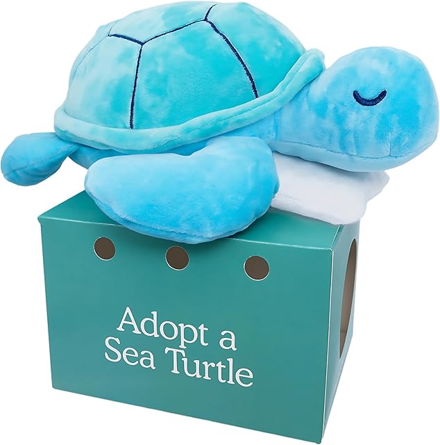 The Sam The Sea Turtle Plush with Pillow Accessory - 10" Adopt Me Plushies, Stuffed Turtle, Sea Turtle Stuffed Animal, Small Turtle Plush