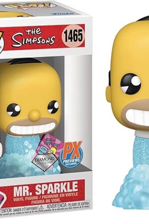 The Pop! TV: The Simpsons – Mr. Sparkle (Diamond Glitter) Previews Exclusive Vinyl Figure