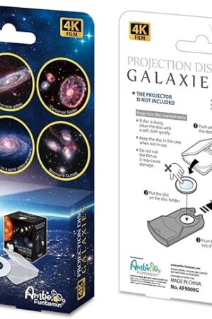 The Projection Disc for Solar System Projector (Galaxies), Suitable for 3 Years Old or Above, Space Exploration