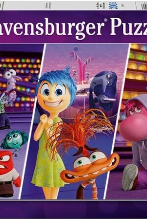 The Ravensburger Disney Inside Out 2-200 Piece XXL Jigsaw Puzzle | Unique and Durable Pieces | Family-Friendly Fun | Amazon Exclusive