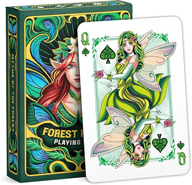 The Forest Fairies Playing Cards for Adults Friends Family Funny Fantasy Collection