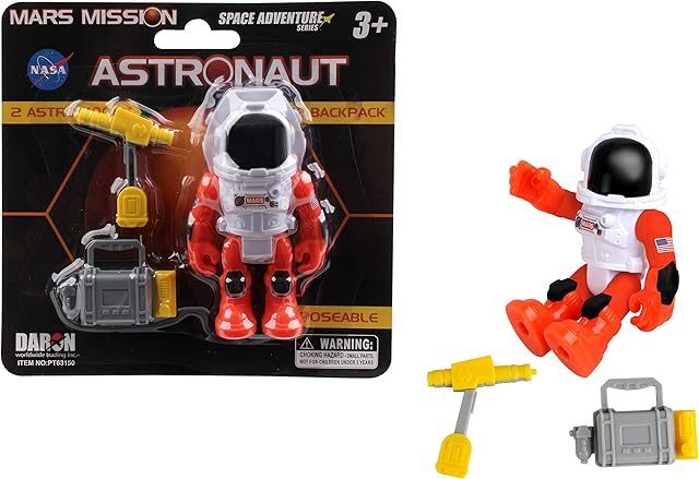 The Daron Mars Mission x Space Adventure Series: Mars Astronaut w/Tools (PT63150)