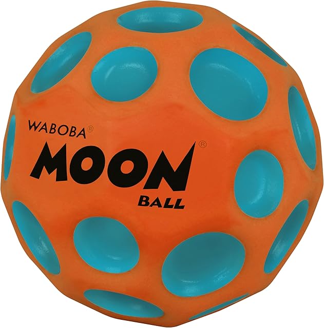 The Waboba The Original Moon Ball - Hyper Bouncy Ball - All Ages Extreme Bounce and Fun - Perfect for Active Play and Outdoor Games