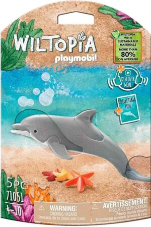 The Playmobil Wiltopia Dolphin Animal Figure