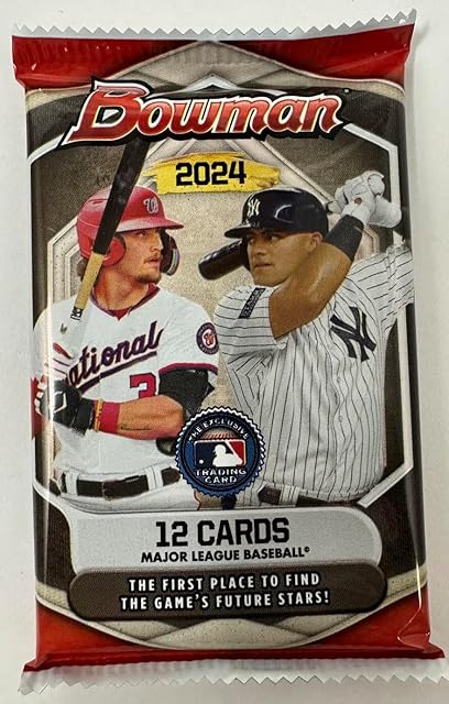 The 2024 Bowman Baseball Blaster Box Value Pack - 12 Cards Per Pack!
