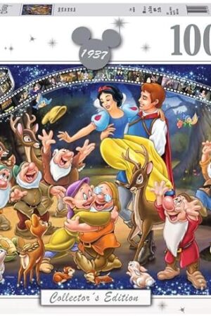 The Ravensburger Disney Snow White Collector's Edition Puzzle | 1000 Unique Pieces | Softclick Technology Ensures Precise Fit | Ideal for Adults and Kids Aged 12+