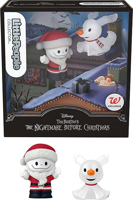 The Little People Collector Disney Tim Burton’s The Nightmare Before Christmas: Santa Jack Special Edition Set for Adults & Fans