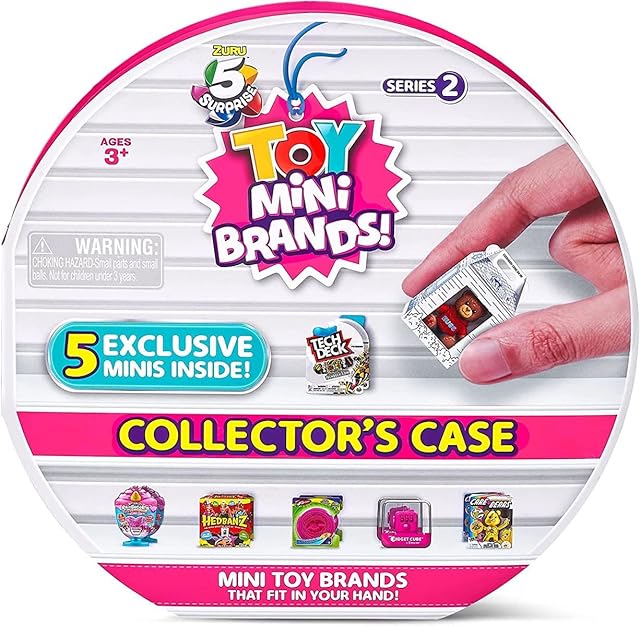 The 5 Surprise Toy Mini Brands Series 2 Collector's Case Store & Display 30 Minis with 5 Exclusive Minis by ZURU
