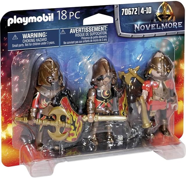 The Playmobil Burnham Raiders Set
