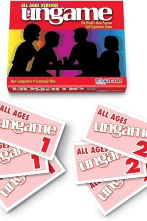 The Pocket Ungame All Ages Version - Communication Game - Encourages Thoughtful Conversation - Family Friendly & Ideal for Travel