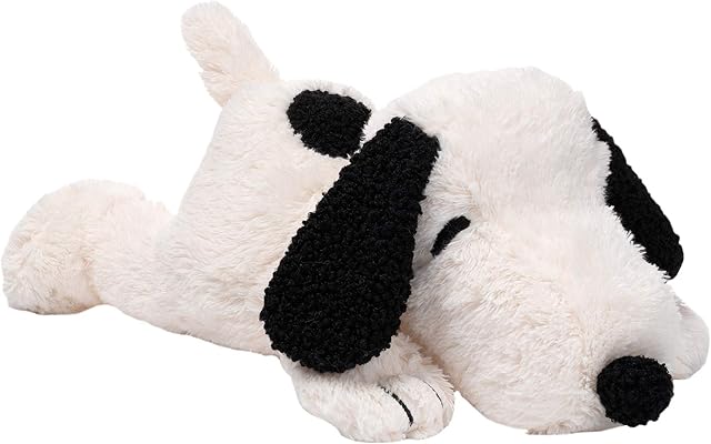 The Lambs & Ivy Classic Snoopy Plush White Stuffed Animal Toy Plushie - Dog