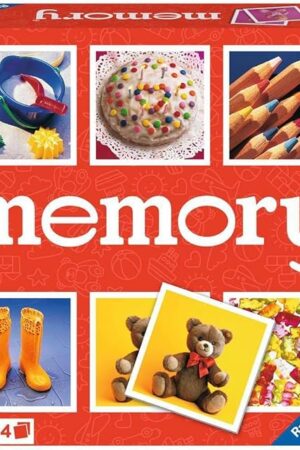The Ravensburger Junior Memory® Game | Engaging Picture Matching Game | Enhances Memory & Matching Skills | Suitable for Kids Ages 3 and Up | Quality Assured