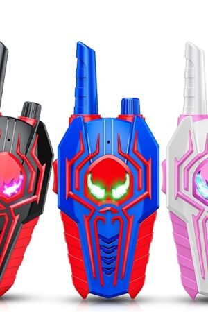 The Rechargeable Walkie Talkies for Kids: 3 Pack Kids Walkie Talkies Toys Gifts for 3 4 5 6 7 8 9 10 Year Old Girls Boys Family Camping Outdoor Toys 2 Way Radio Boy Girl Gift Age 3-12