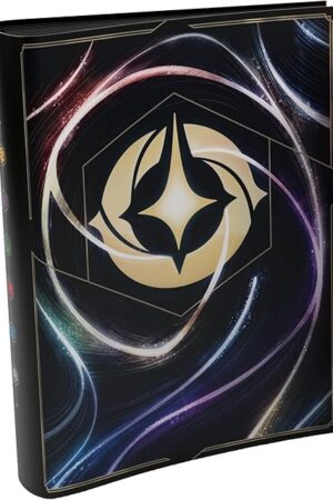 The Ravensburger Disney Lorcana TCG Portfolio featuring Lorcana Card-Back Artwork | Holds Up to 252 Cards | Premium Storage | Stylish Protection | Ideal for Collectors & Players | Ages 8+