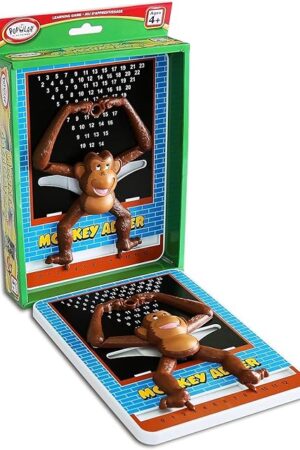 The POPULAR PLAYTHINGS Monkey Addition Calculator, Math Learning Toy for Children Ages 4 and Older