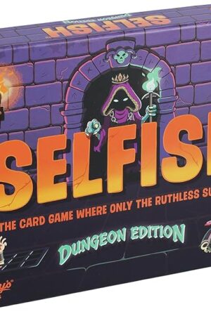 The Ridley's Selfish: Dungeon Edition – Fantasy Dungeon Crawl Card Game for Adults, Teens & Kids 10+, Survival Strategy 2-5 Players, Fast-Paced Party Activity for Fans of The Traitors