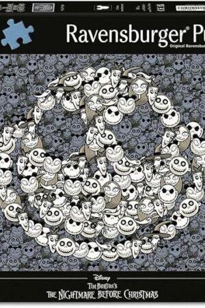 The Ravensburger Nightmare Before Christmas - King of Fright - 500 Piece Jigsaw Puzzle | Premium Quality Made in Europe | FSC Certified Materials