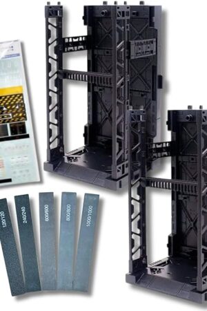 The Plastic Model Display Items Set (Plastic Model Gundam Interlocking Display Base x2, Customization Stickers x1, Sanding Stick #120・#240・#600・#800・#1000)