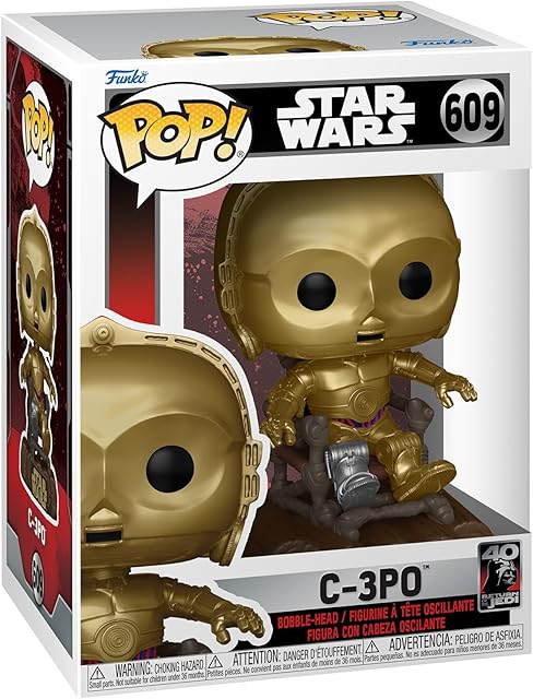 The Funko Pop! Star Wars: Return of The Jedi 40th Anniversary, C-3PO in Chair