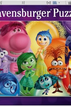 The Ravensburger Disney Inside Out 2-100 Piece XXL Jigsaw Puzzle | Unique and Durable Pieces | Family-Friendly Fun | Amazon Exclusive