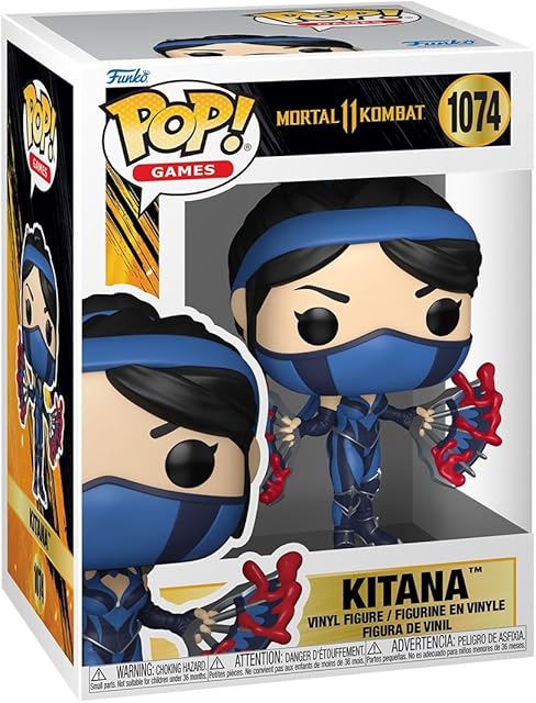 The Funko Pop Games: Mortal Kombat 11 Fatality - Kitana - Collectable Vinyl Figure - Gift Idea - Official Merchandise - Toys for Kids & Adults - Cartoon/Animation Fans