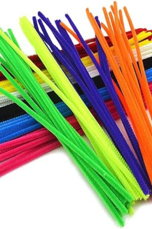 The Plush Stick 150pcs Chenille Stems Versatile Craft Material for Art Decor and Holiday Projects