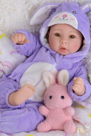 The Real Life Baby Dolls - 17" Lifelike Baby Dolls, Soft Baby Doll with Open Eyes, Gifts for 3+ Years