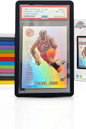 The PSA Slab Bumper - 3 Pack, Easy On and Off Slab Protector, Fits Standard Case Only, Stylish PSA Bumper Guard Card Protector, Easy Grip and Edge Protection (Black)