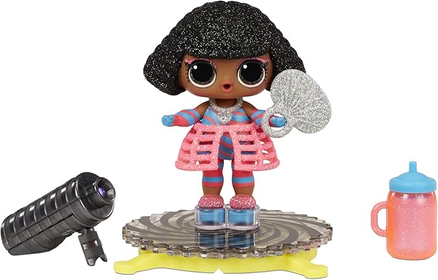 The LOL Surprise Dance Dance Dance Dolls with 8 Surprises Including Doll Dance Floor That Spins, Dance Move Card and Accessories - Great Gift for Girls Age 4-7