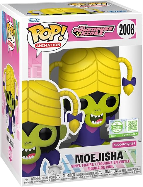 The Funko Pop! Ultra LE: Power Puff Girls – Moejisha – Amazon Exclusive – Collectable Vinyl Figure – Gift Idea – Official Merchandise – Toys for Kids & Adults – Cartoon Fans – for Collectors and Display - Sextoyzone