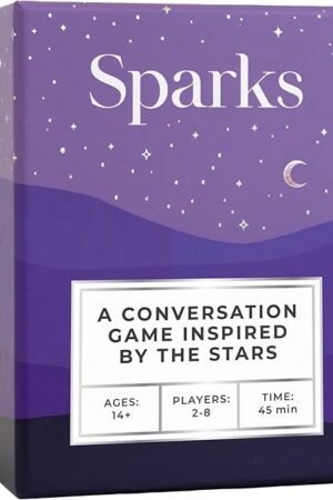 The Rabble Sparks - A Conversation Game Inspired by The Stars 2-8 Players, Conversation Cards for Couples, Friends, Family, Card Games for Couples and Adults