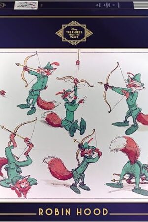 The Ravensburger Disney Treasures from The Vault Robin Hood 1000 Piece Jigsaw Puzzle for Adults – Every Piece is Unique, Softclick Technology Means Pieces Fit Together Perfectly - Amazon Exclusive