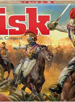 The Risk Board Game, Strategy Games for 2-5 Players, Strategy Board Games for Teens, Adults, and Family, War Games, Ages 10 and Up