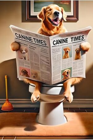 The Rocorose Jigsaw Puzzles 1000 Pieces, HD Quality Adults Puzzle Games of Funny Dog with Exquisite Poster, Challenging Animal Puzzles for Family Game Night