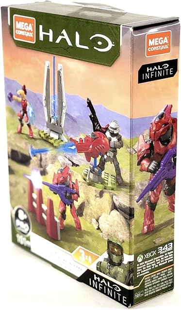 The Mattel Halo Mega Construx Building Set | Mercenary Combat Unit