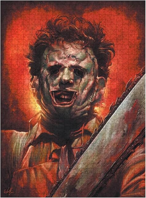 The Texas Chainsaw Massacre Leatherface 1000 Piece Jigsaw Puzzle