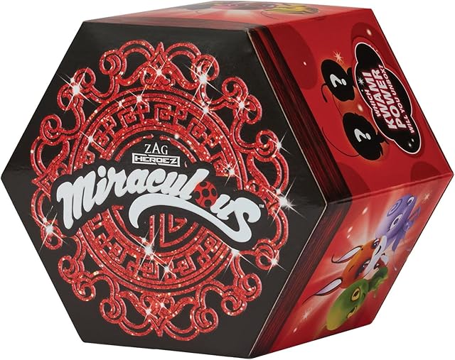 The Zag Heroez Miraculous Miraculous 50500 Kwami Surprise Miracle Box Zag Heroez Blind Box - One of 6 - Wayzz, Tikki, Trixx, Plagg, Pollen, or Nooroo (Single Pack)