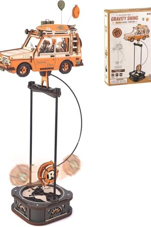 The ROKR 3D Wooden Puzzles for Adults, 228 PCS DIY Craft Kit Balance Toy Road Tripper, Creative Christmas/Birthday Gifts for Teens & Adults