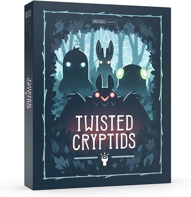 The Twisted Cryptids Base Game - A Legendary Strategy Card Game from The Creators of Here to Slay and Unstable Unicorns - Great for Family Game Night