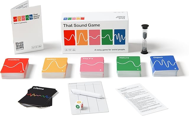 The That Sound Game - Award Winning - Party Sound Guessing Game for Adults and Teens, Board Game for 2+ Players Ages 14 and Up