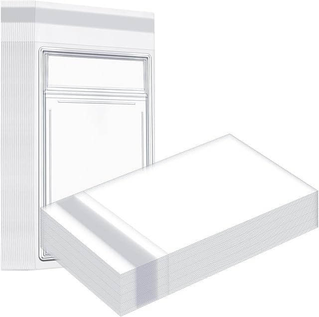 The Marspark 300 Pcs Graded Card Sleeves Resealable Card Sleeves Universal Fit Protective Slab Bags Compatible with SGC and More Soft Polypropylene Prevents Scratches,Scrapes Etc
