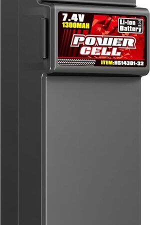 The RC Car Upgrade Accessories, 2S 7.4V 1300mAh Lithium-ion Battery, Spare Parts RC Battery for 1/14 &Scale 14331 14322