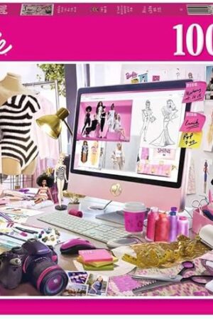 The Ravensburger Barbie Jigsaw Puzzles for Kids and Adults Age 12 Years Up - 1000 Pieces - Fashion Icon