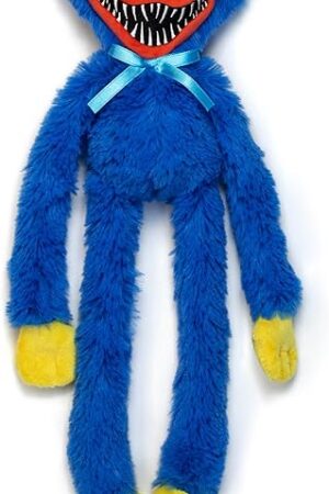 The Poppy Playtime Huggy Wuggy Plush Doll - Collectible Toy for All Ages (14" Scary Huggy Wuggy)