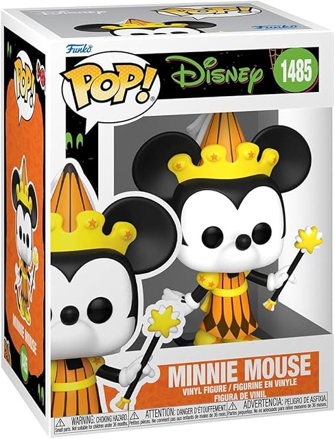 The Funko POP! Disney: Halloween - Minnie Mouse - Disney Standard Characters - Collectable Vinyl Figure - Gift Idea - Official Merchandise - for Kids & Adults - Horror Fans - Model Figure for Collectors