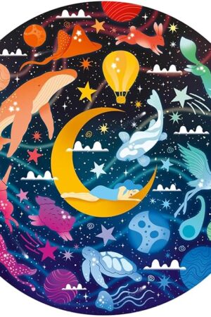 The Ravensburger Circle of Colors: Dreams 500 Piece Jigsaw Puzzle for Adults - 12000818 - Handcrafted Tooling, Made in Germany, Every Piece Fits Together Perfectly