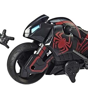 The Playskool Heroes Marvel Super Hero Adventures Kid Arachnid Web Wheels, 5-Inch Figure and Motorcycle Set, Collectible Toys for Kids Ages 3 and Up